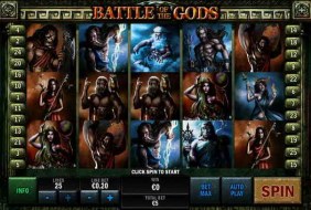 The Battle of the Gods — Playtech